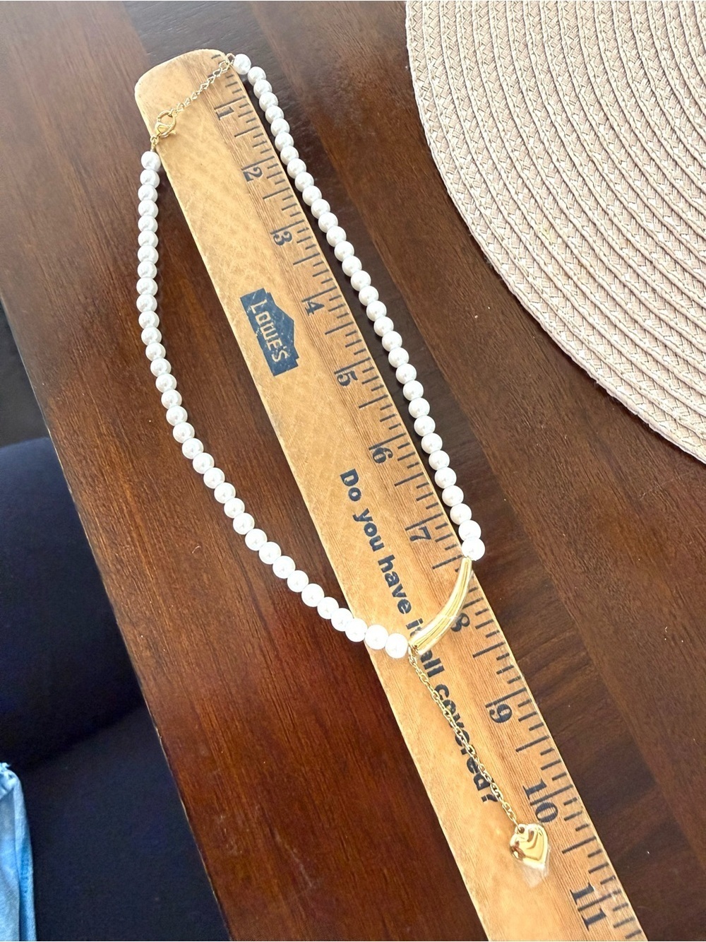 New trescolori Lover's Crescent Pearl Chain - Picture 4 of 4